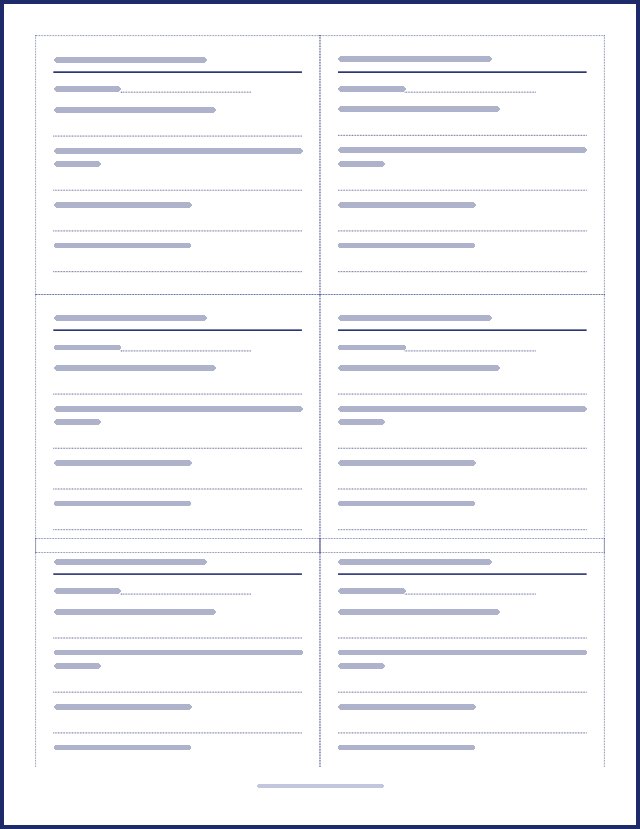Preview of a page of ballots, text hidden