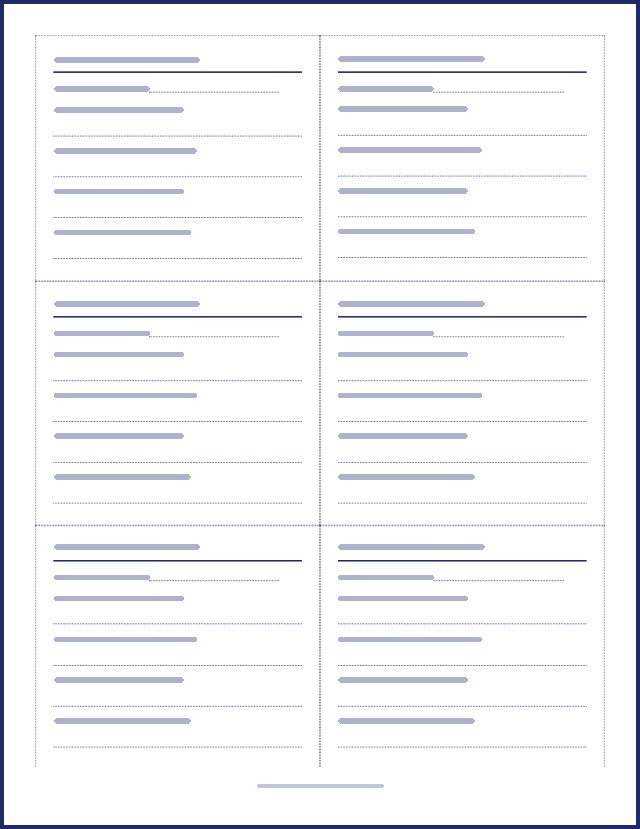 Preview of a page of ballots, text hidden