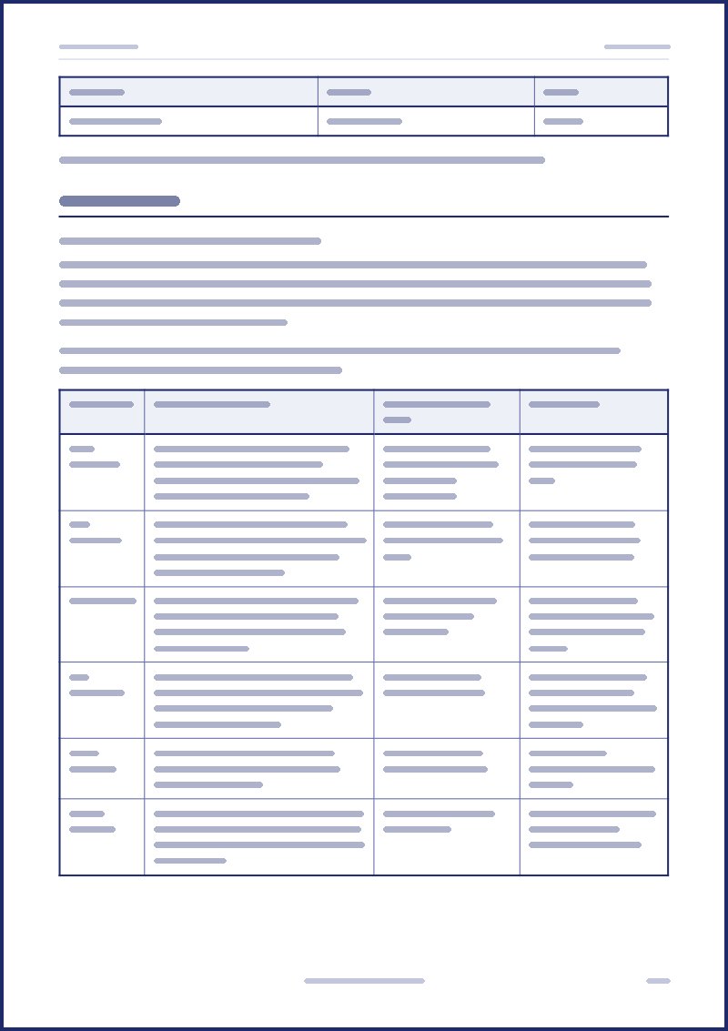 Aperçu d’une page du livret de l’hôte, texte masqué