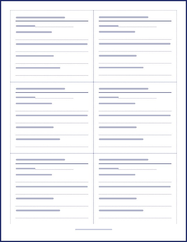Preview of a page of ballots, text hidden