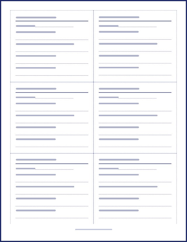 Preview of a page of ballots, text hidden