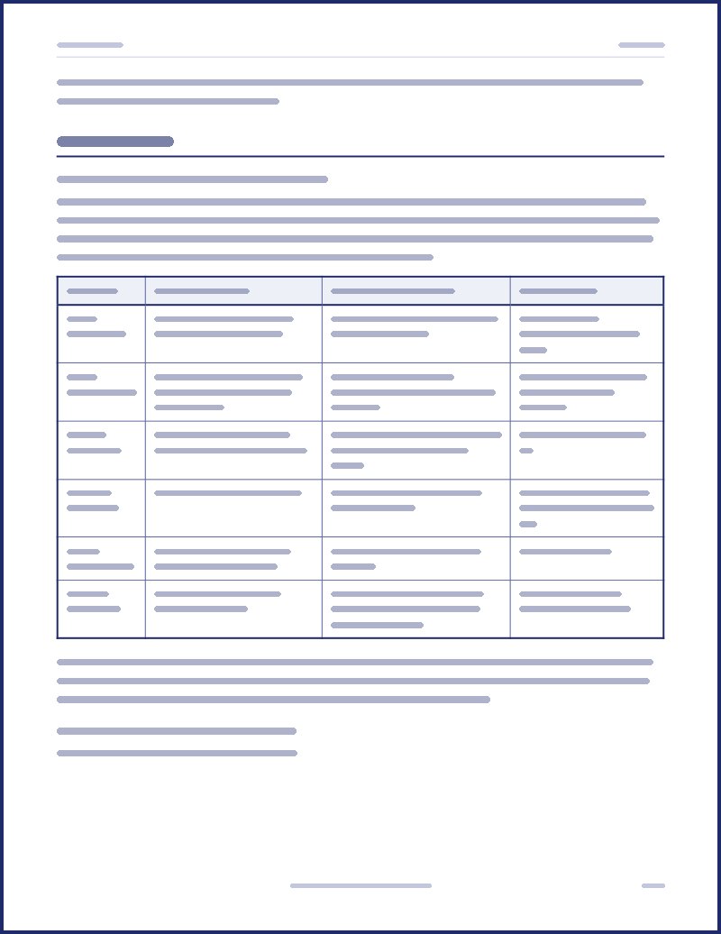 Preview of a host guide page, text hidden