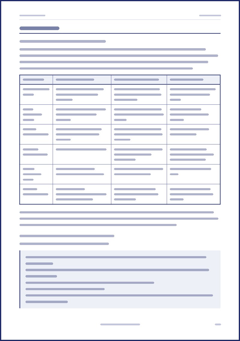 Aperçu d’une page du livret de l’hôte, texte masqué