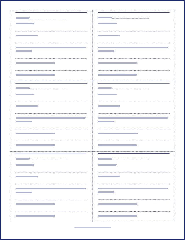 Preview of a page of ballots, text hidden