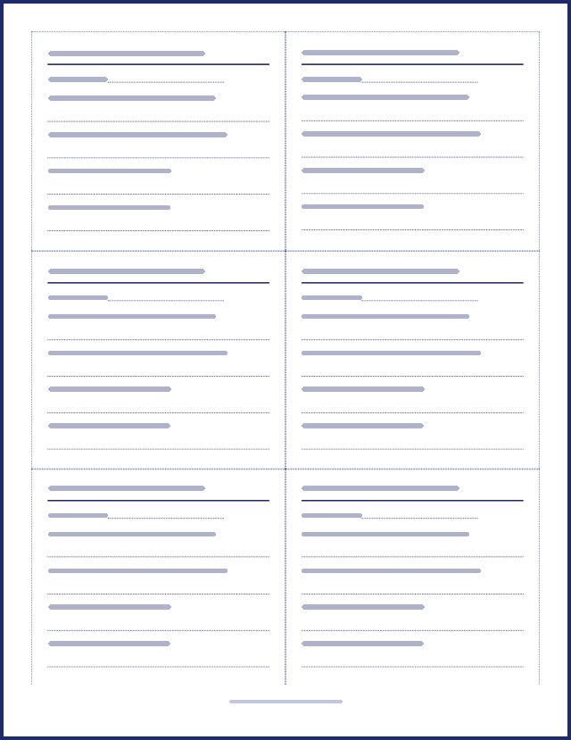 Preview of a page of ballots, text hidden